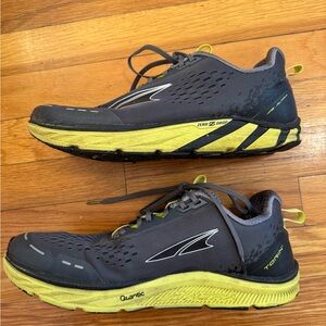 Altra Men’s Torin 4 Charcoal and Lime Athletic Shoes size 9.5